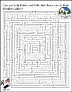 Gilroy Smiles Coloring Chart maze