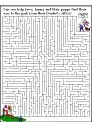 Gilroy Smiles Coloring Chart maze