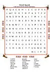 Gilroy Smiles Coloring Chart word search 