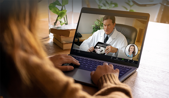Teledentistry via laptop